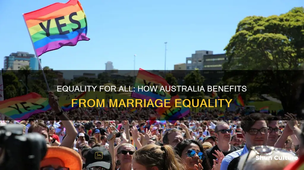why is marriage equality good for australia