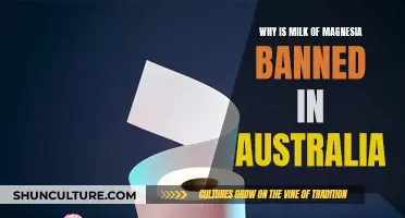 Milk of Magnesia: Banned in Australia, Why?