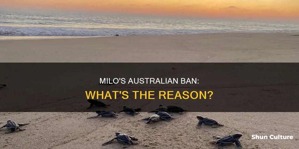 why is milo banned from australia