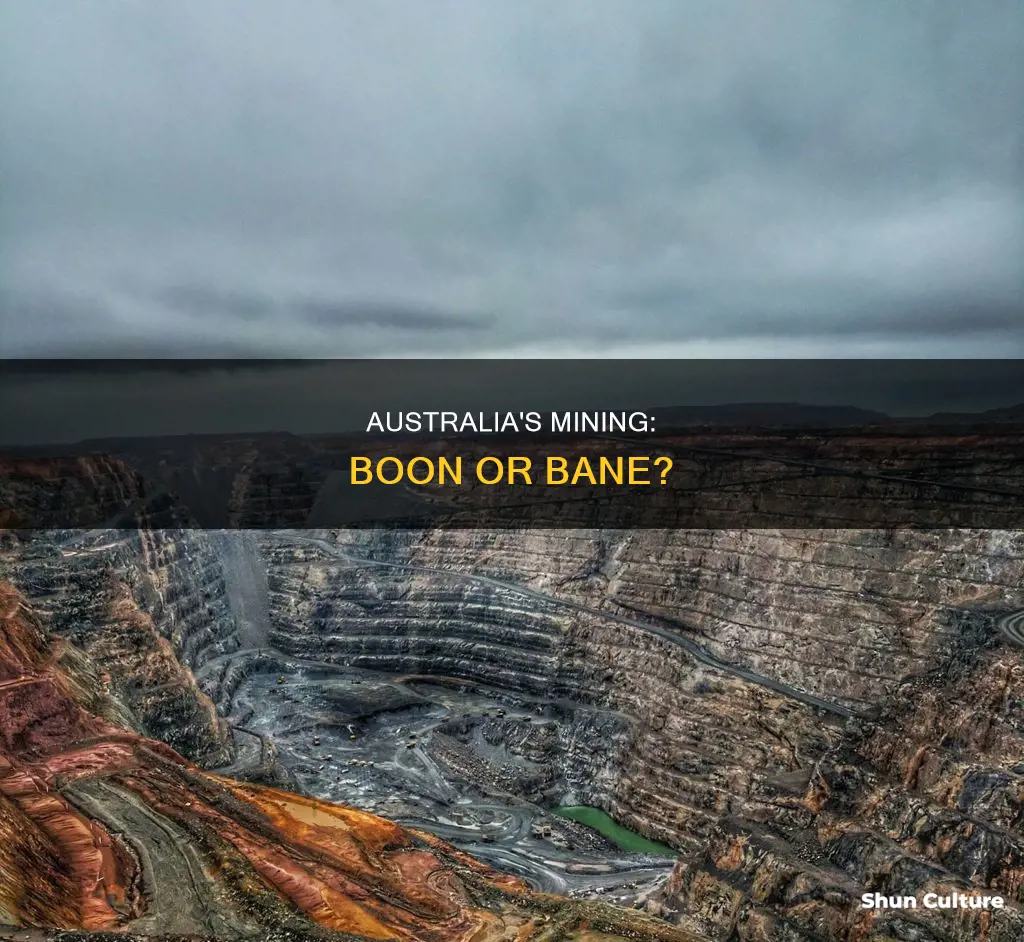 why is mining a big issue in australia