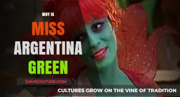 Unveiling the Mystery: Why Miss Argentina's Gown Turned Green