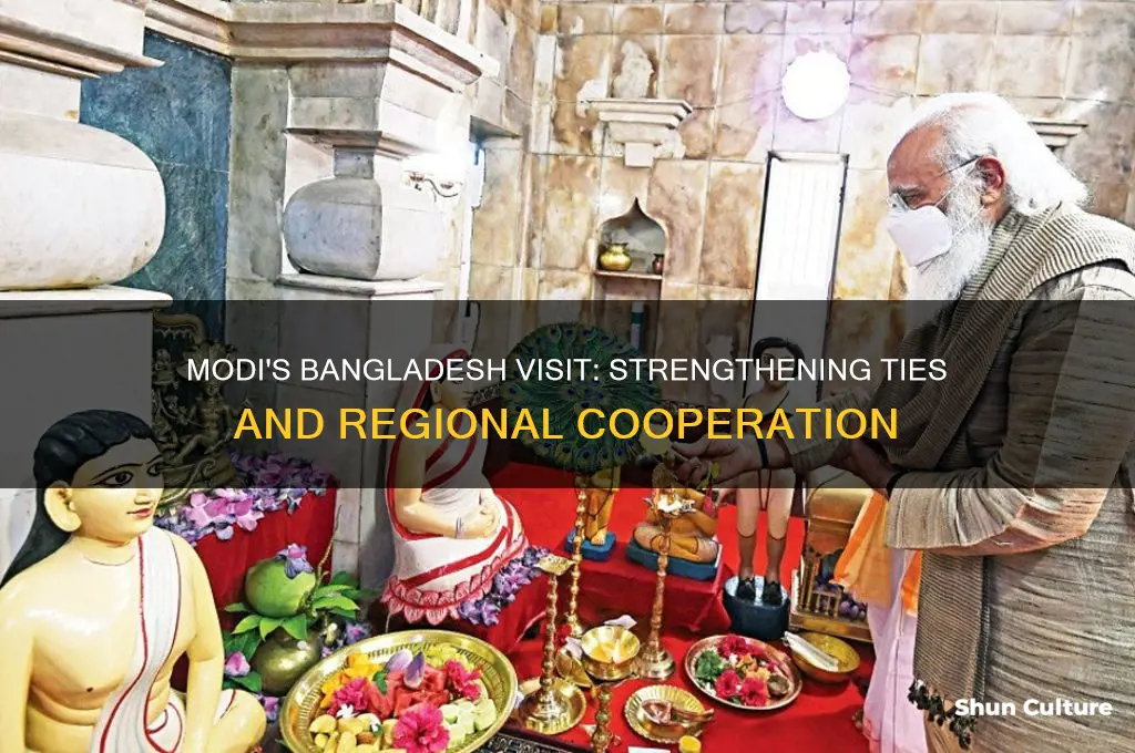 why is modi in bangladesh