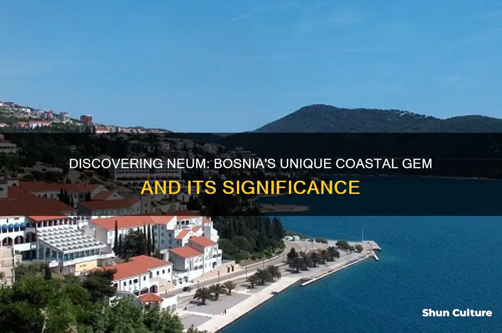 why is neum in bosnia