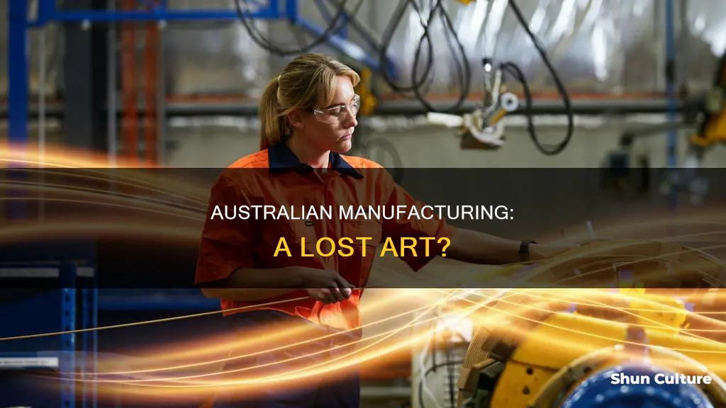 why is nothing made in australia