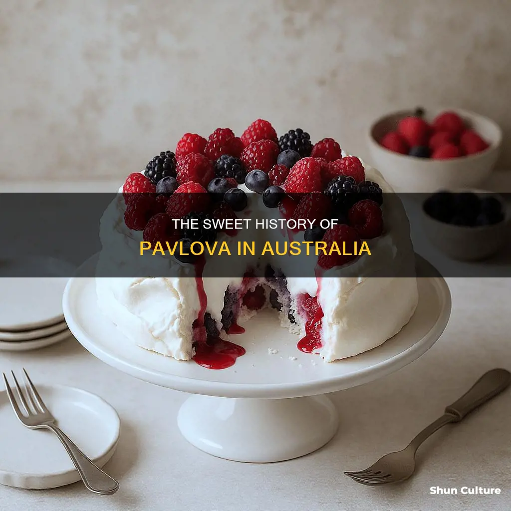 why is pavlova popular in australia