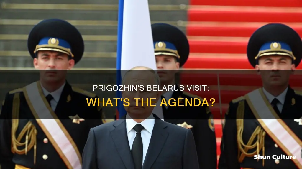 why is prigozhin going to belarus