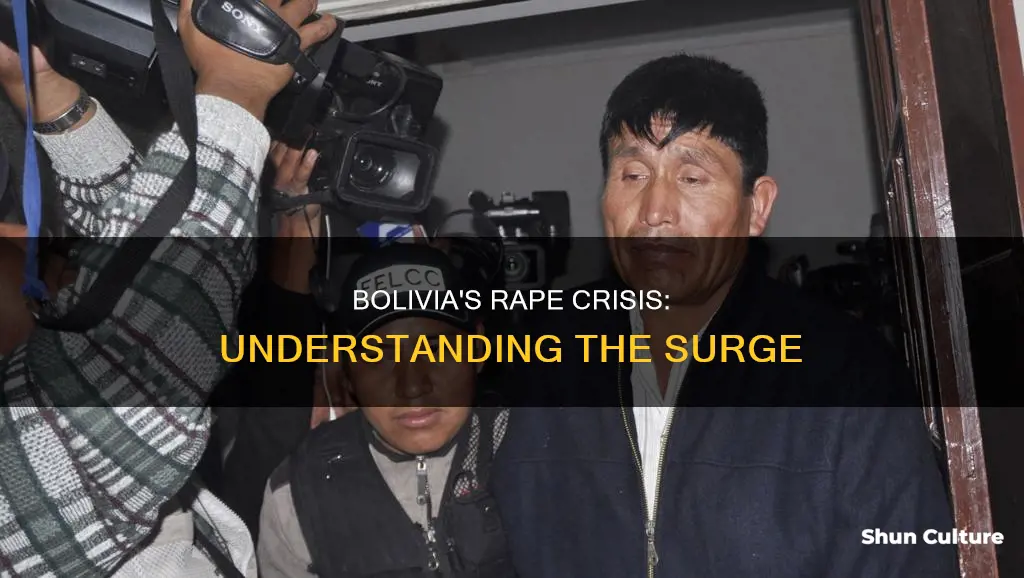 why is rape increasing in bolivia