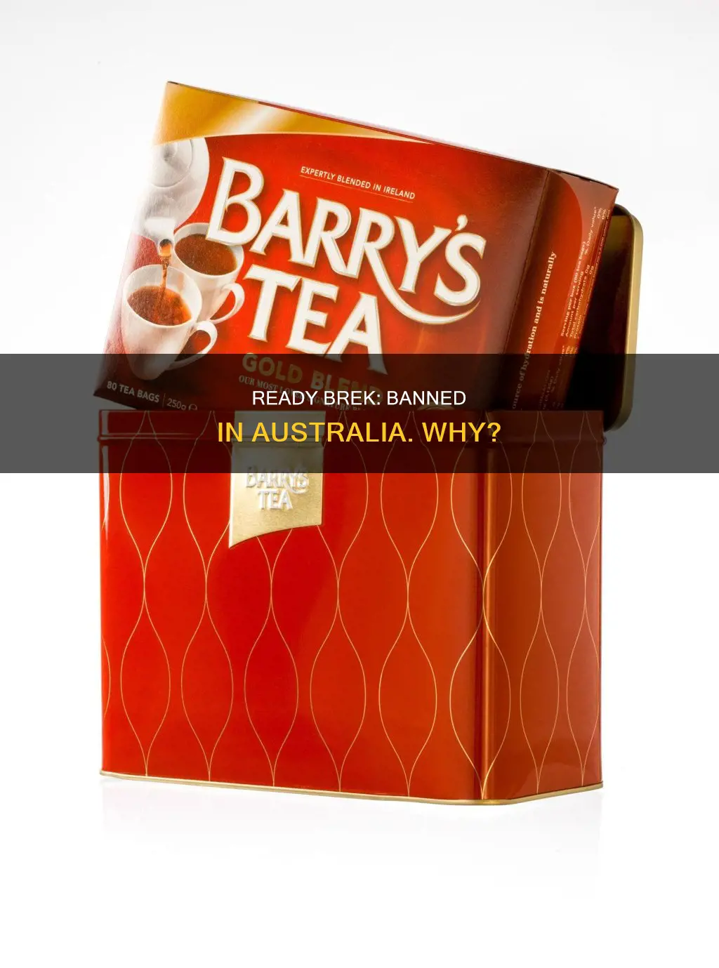 why is ready brek banned in australia