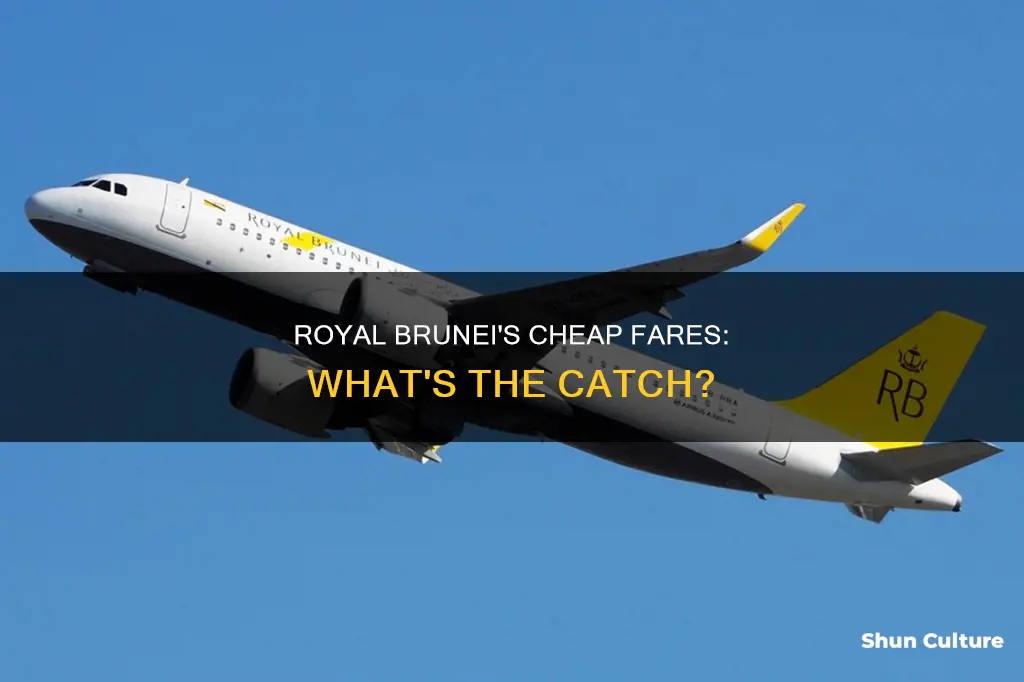 why is royal brunei so cheap