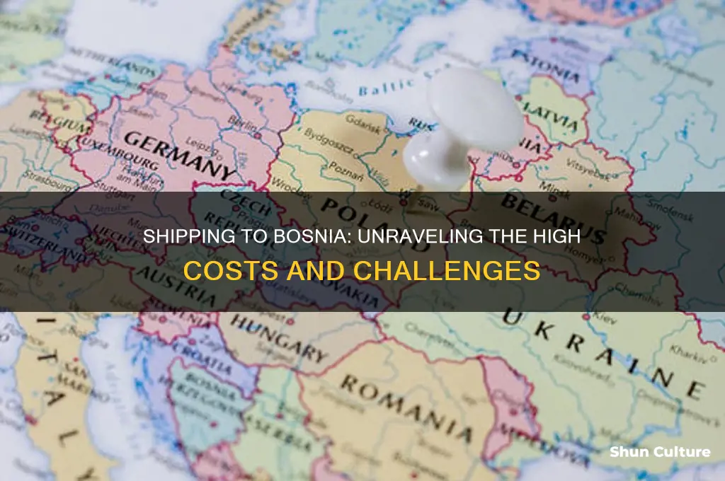 why is shipping to bosnia so expensive
