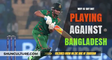 Sky's Absence: Why They're Not Facing Bangladesh in Cricket