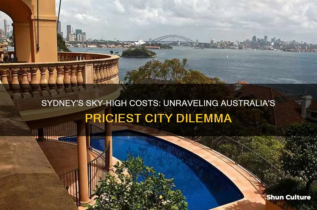 why is sydney australia so expensive