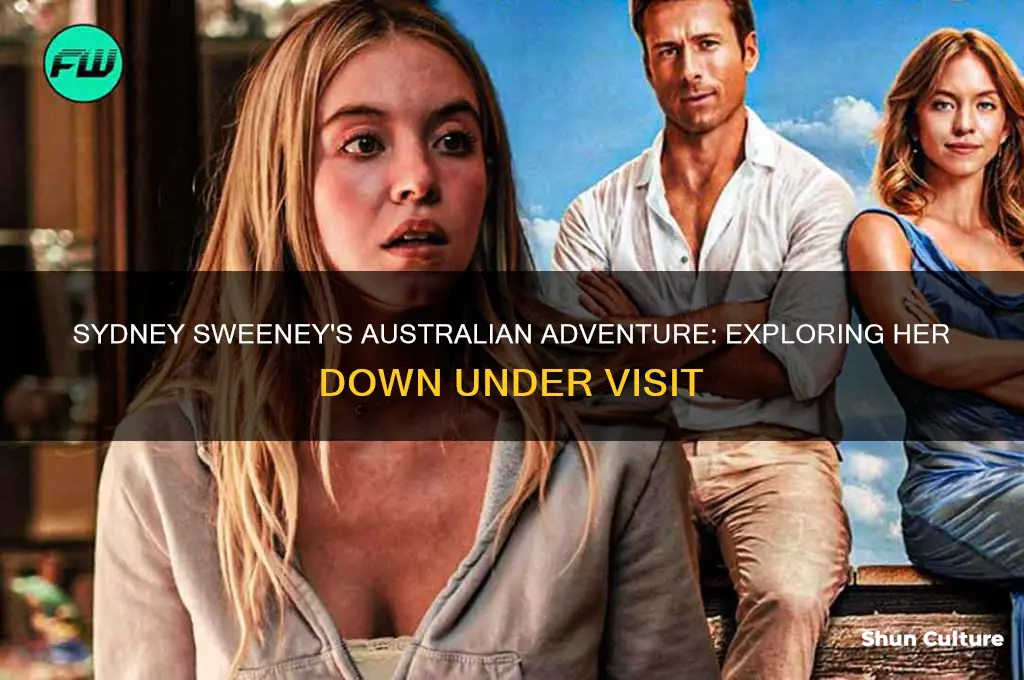 why is sydney sweeney in australia