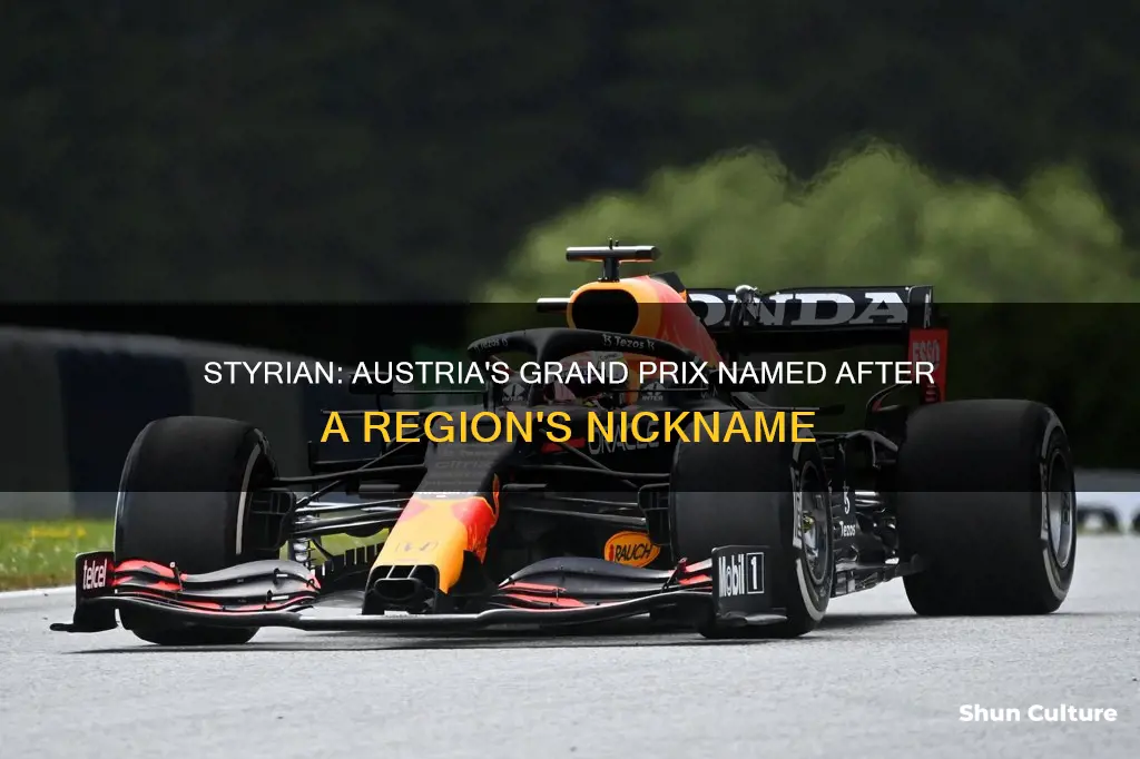 why is the austrian grand prix called styrian