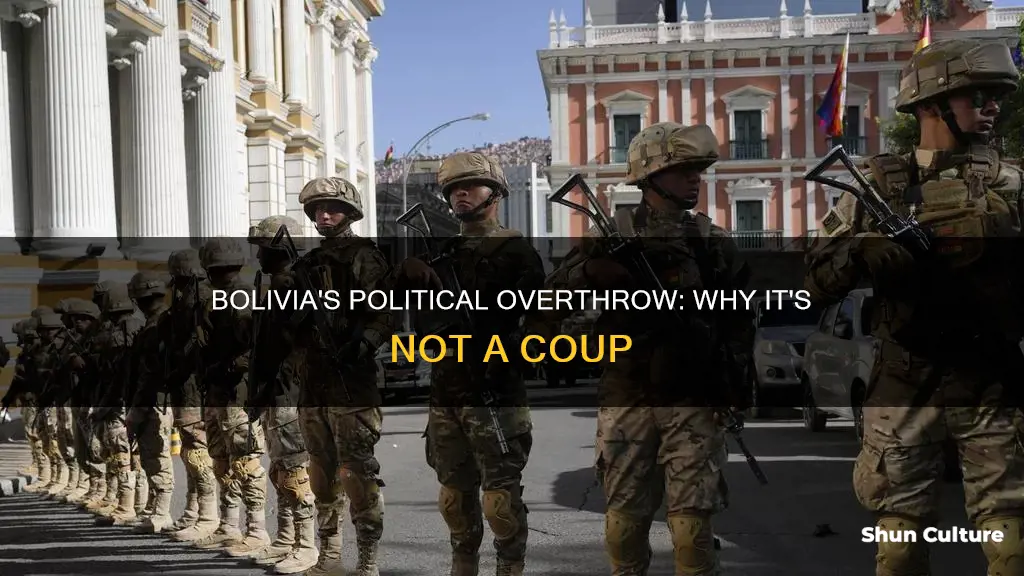 why is the overthorw in bolivia not a coup