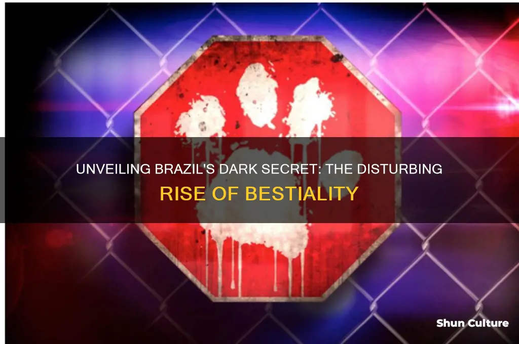 why is there so much bestiality in brazil