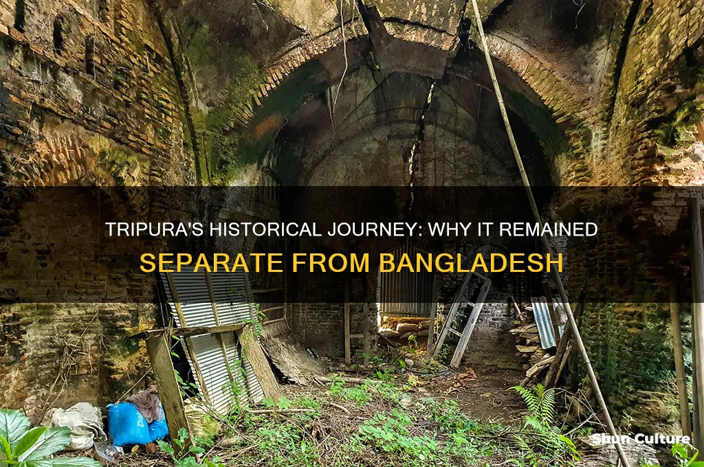 why is tripura not part of bangladesh