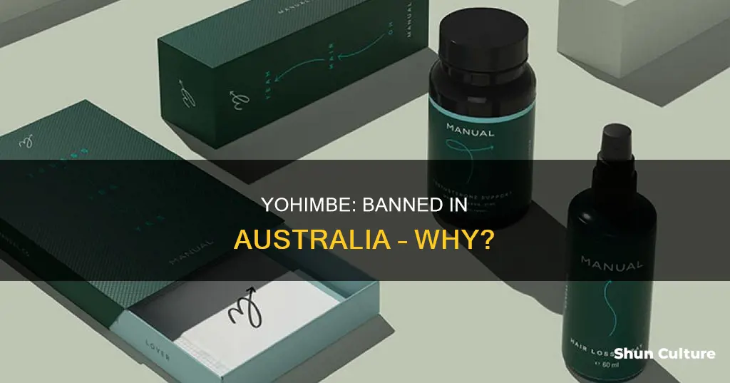 why is yohimbe banned in australia