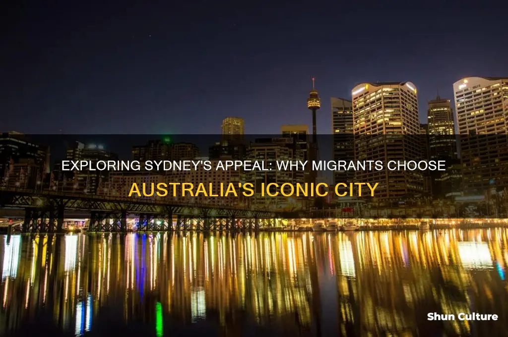 why migrants move to sydney australia
