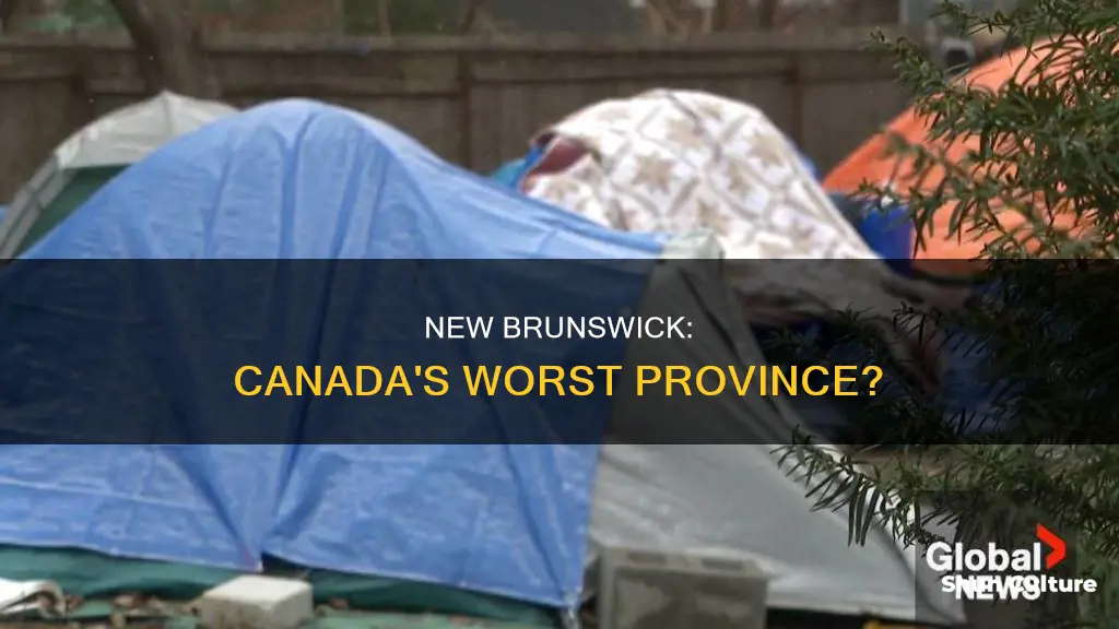 why new brunswick is the worst province