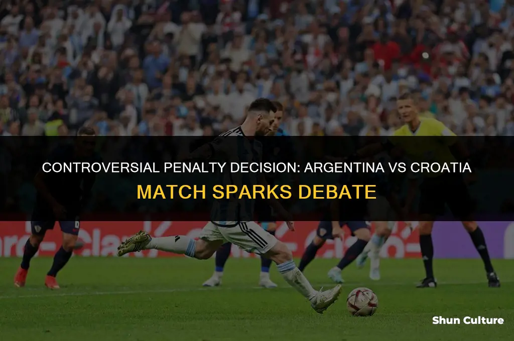 why penalty argentina vs croatia