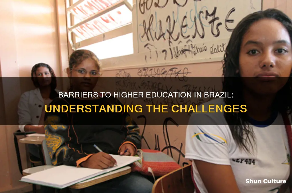 why people do not have higher education brazil