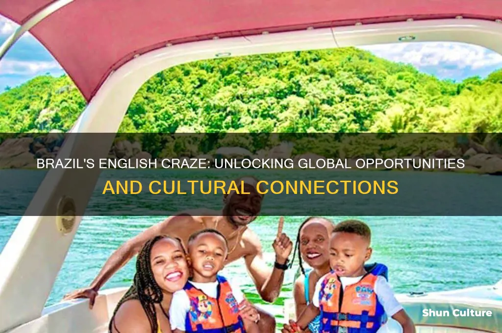 why people in brazil want to learn english