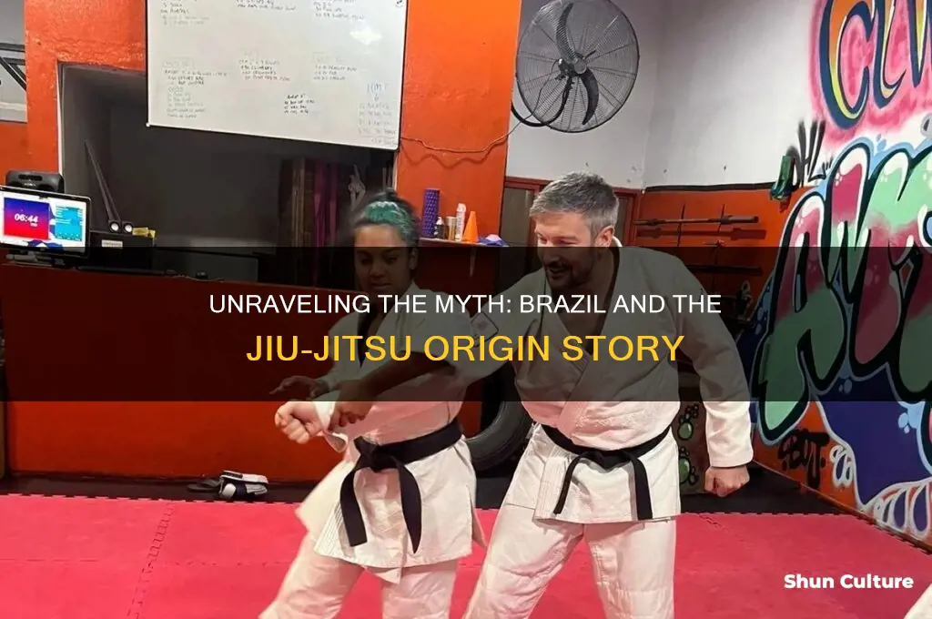 why people think brazil invented jiu jitsu