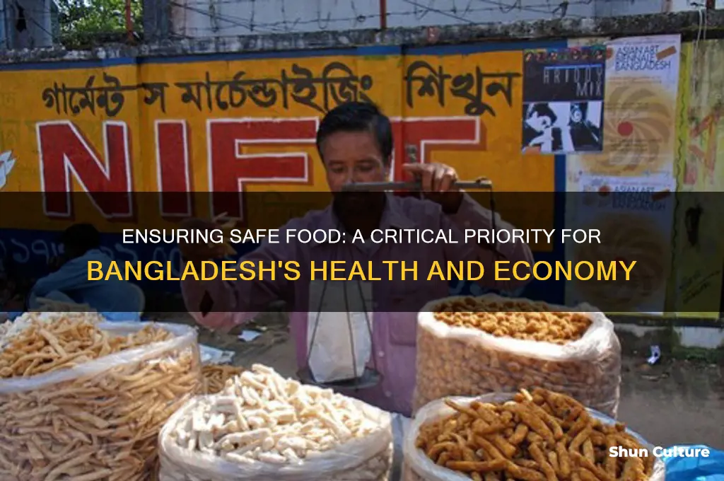 why safe food is necessary for bangladesh