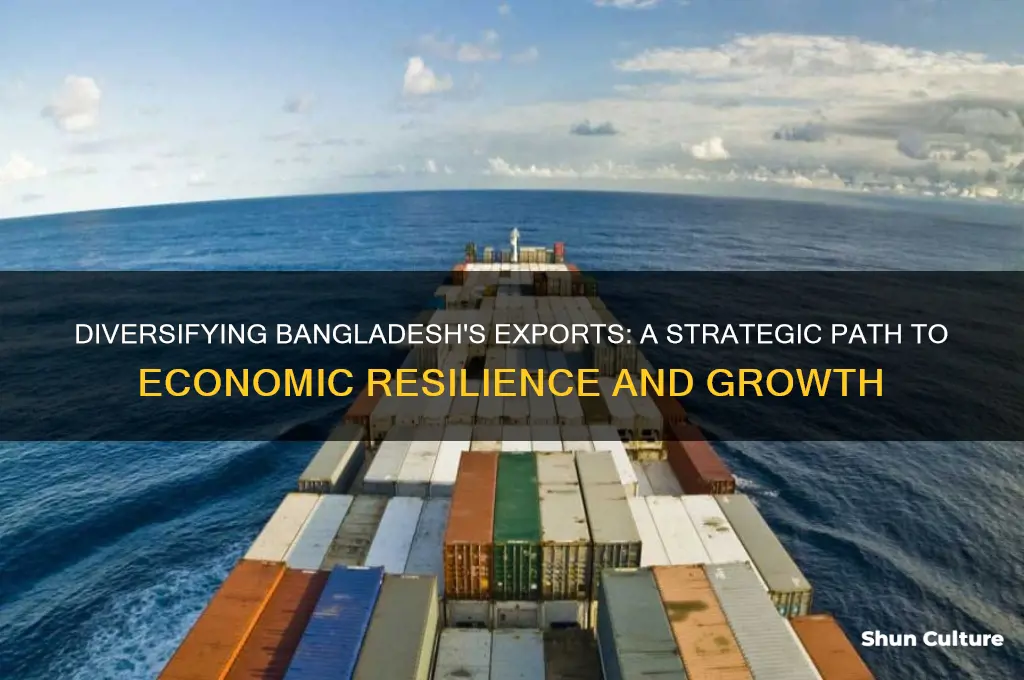 why should bangladesh diversify exports