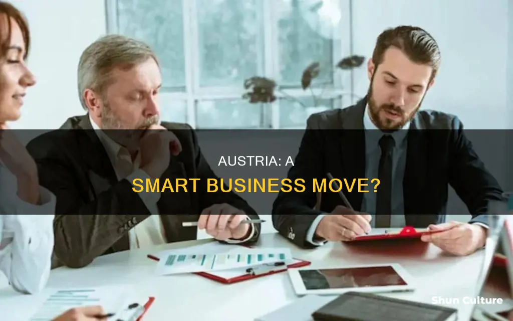 why should bussiness move there business to austria
