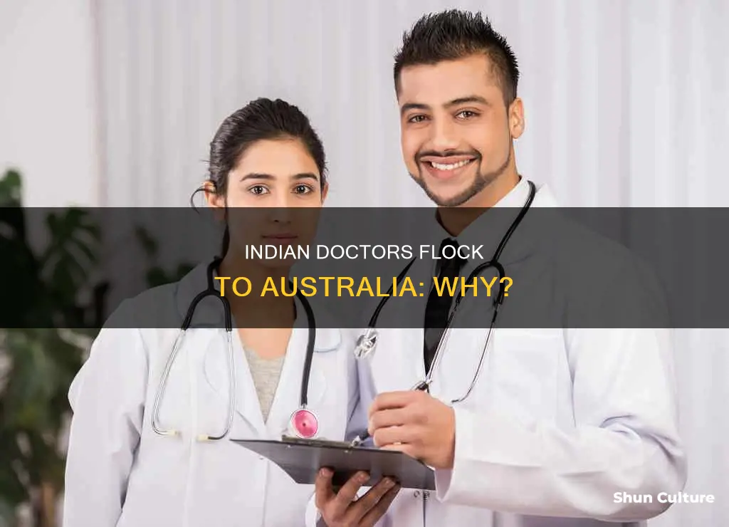 why so many indian doctors in australia