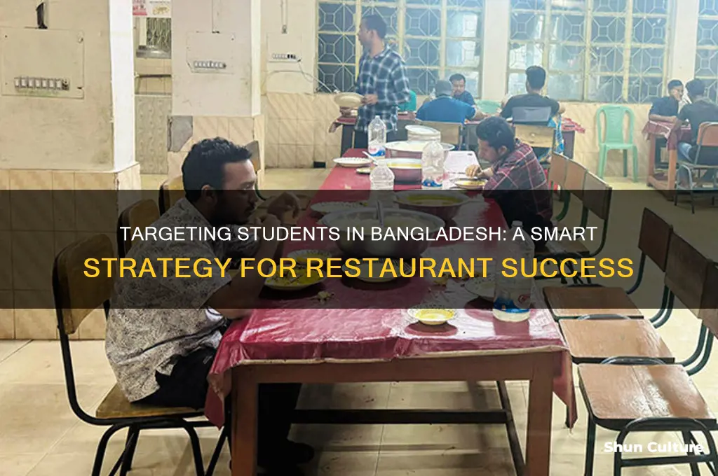 why students should be targeted in bangladesh for restaurants