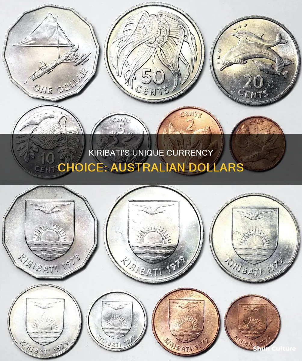 why the kiribati people use the australian money
