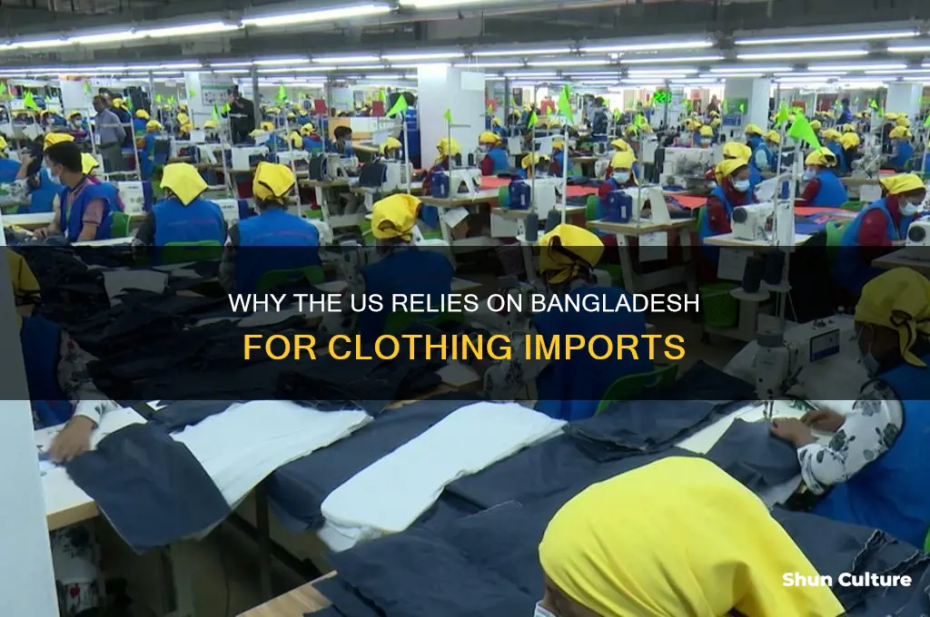 why the us import clothes from bangladesh