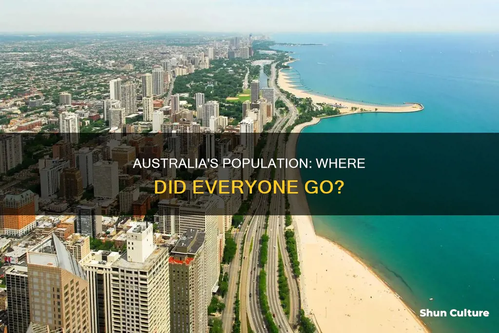 why there is no people in australia
