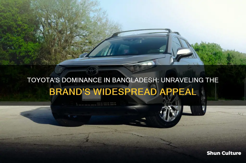 why toyota is popular in bangladesh