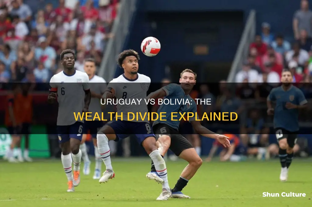 why uruguay wealthier than bolivia