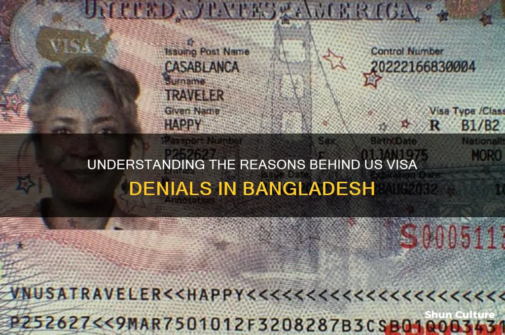 why us visa not given in bangladesh