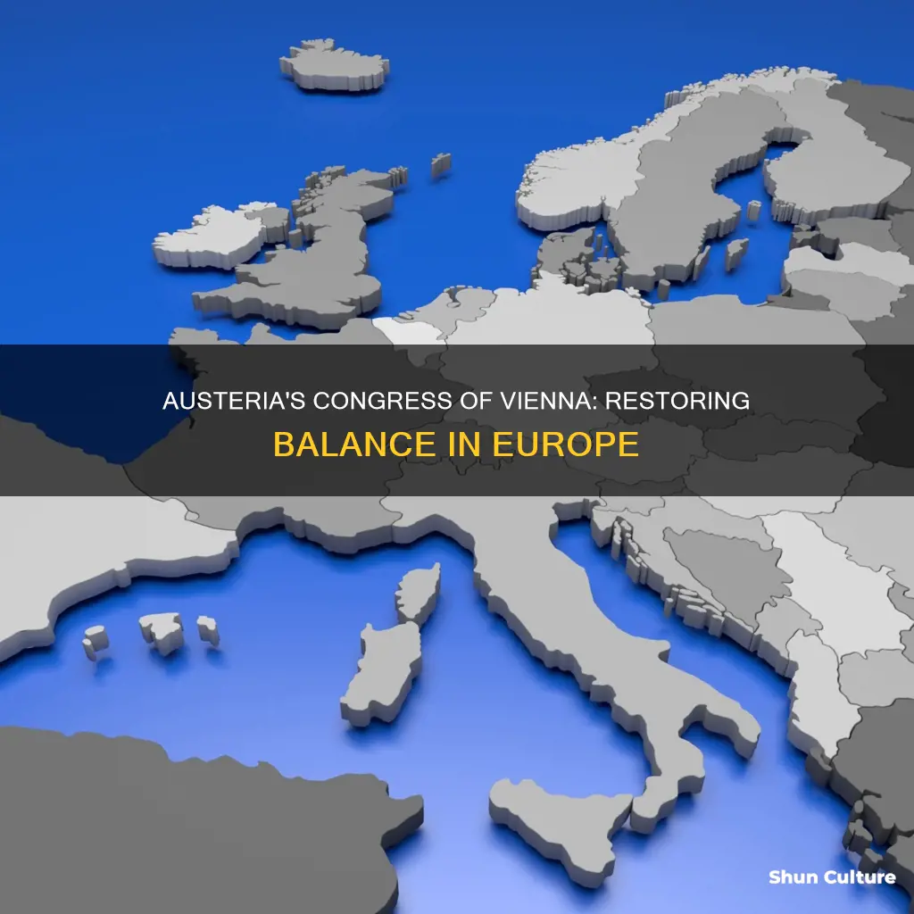 why was austria congress of vienna