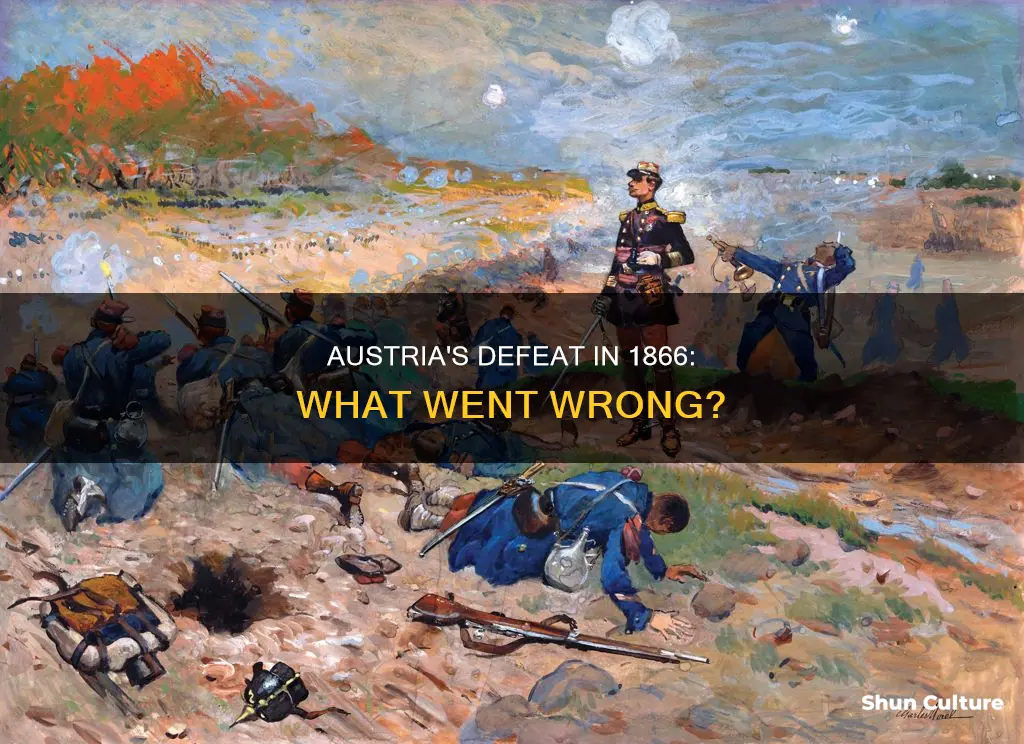 why was austria defeated in 1866