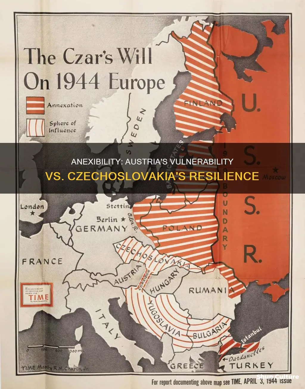 why was austria easier to annex than czechoslovakia