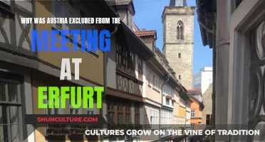 Erfurt Meeting: Why Austria Was Excluded