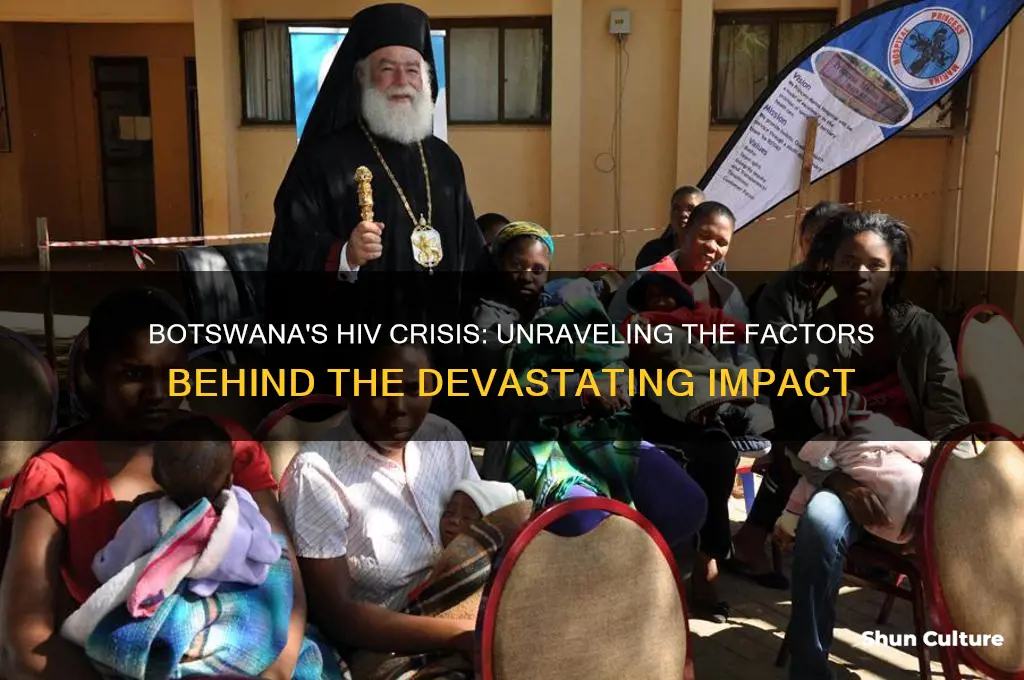 why was botswana hit by hiv