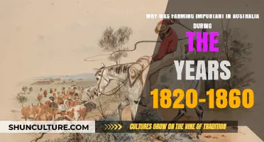 Farming's Role in Shaping Australia's Economy and Society, 1820-1860