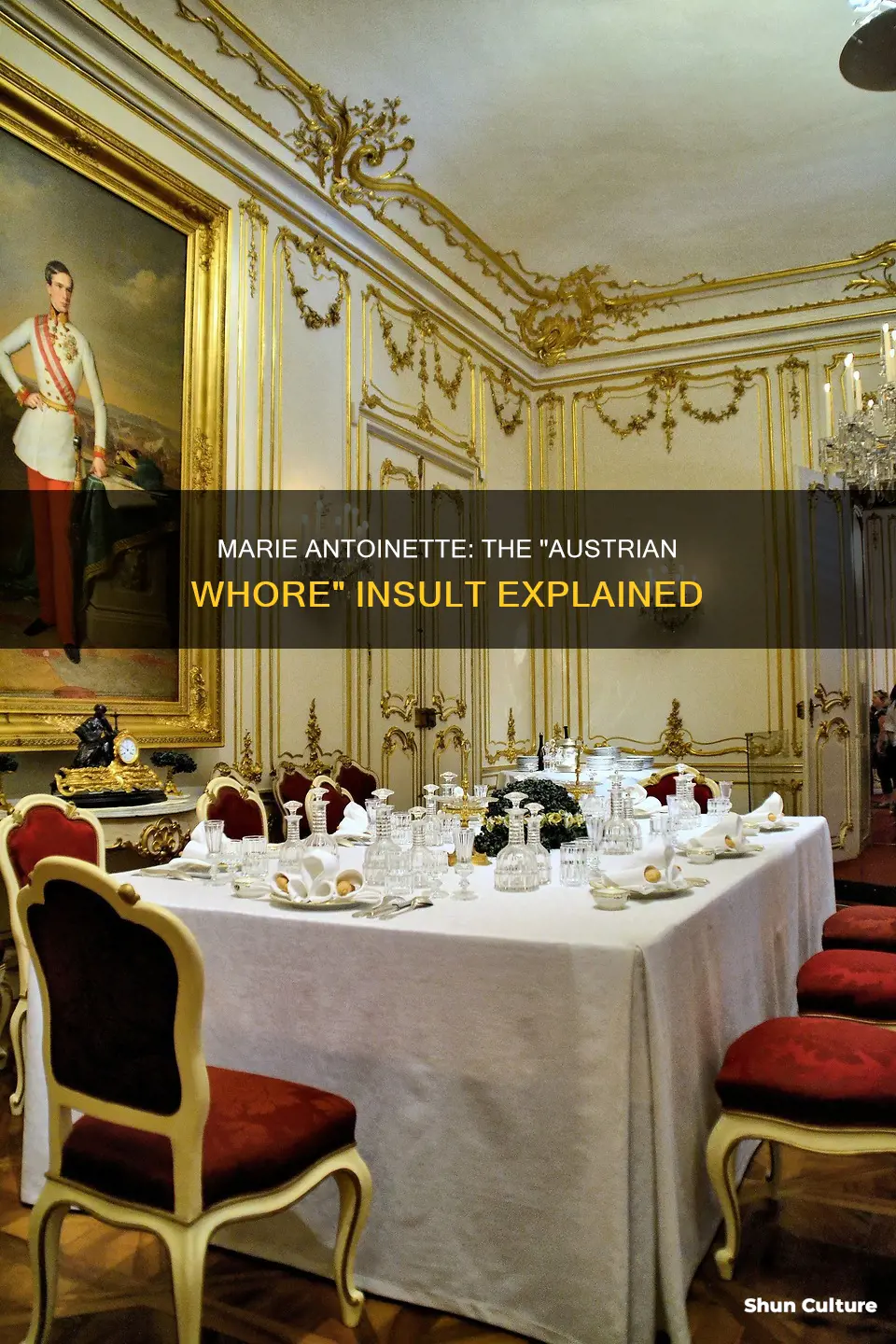 why was marie antionette called the austrian whore