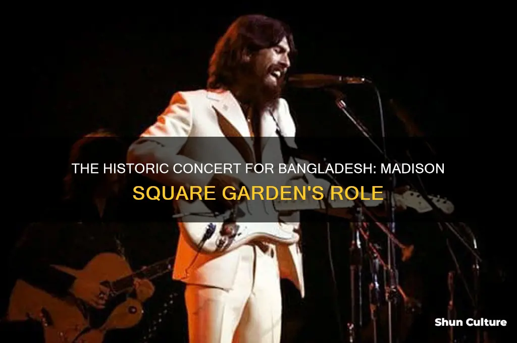 why was the concert for bangladesh in madison heights