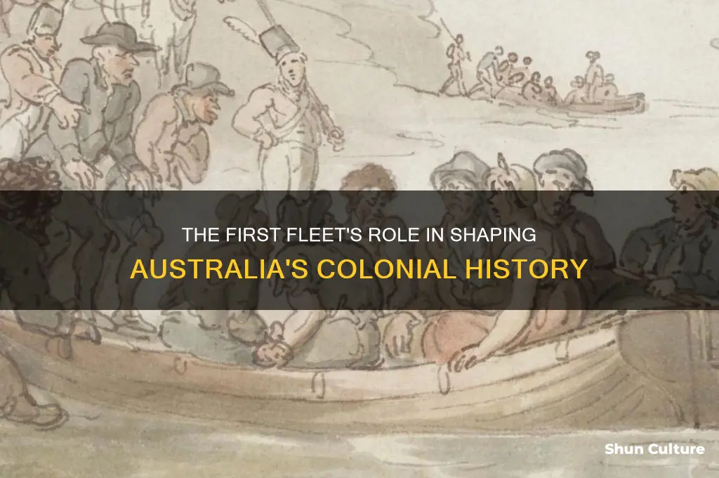 why was the first fleet important to australia