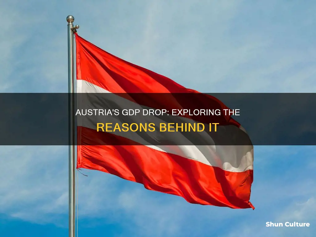 why was there a drop in austrias gpd