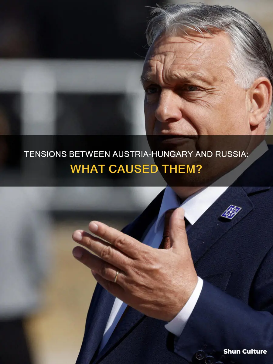 why was there tension between austria-hungary and russia